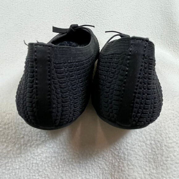 NWOT Skechers Memory Foam Flats Black Point Toe Flat Shoes Size 8.5 - Picture 5 of 9